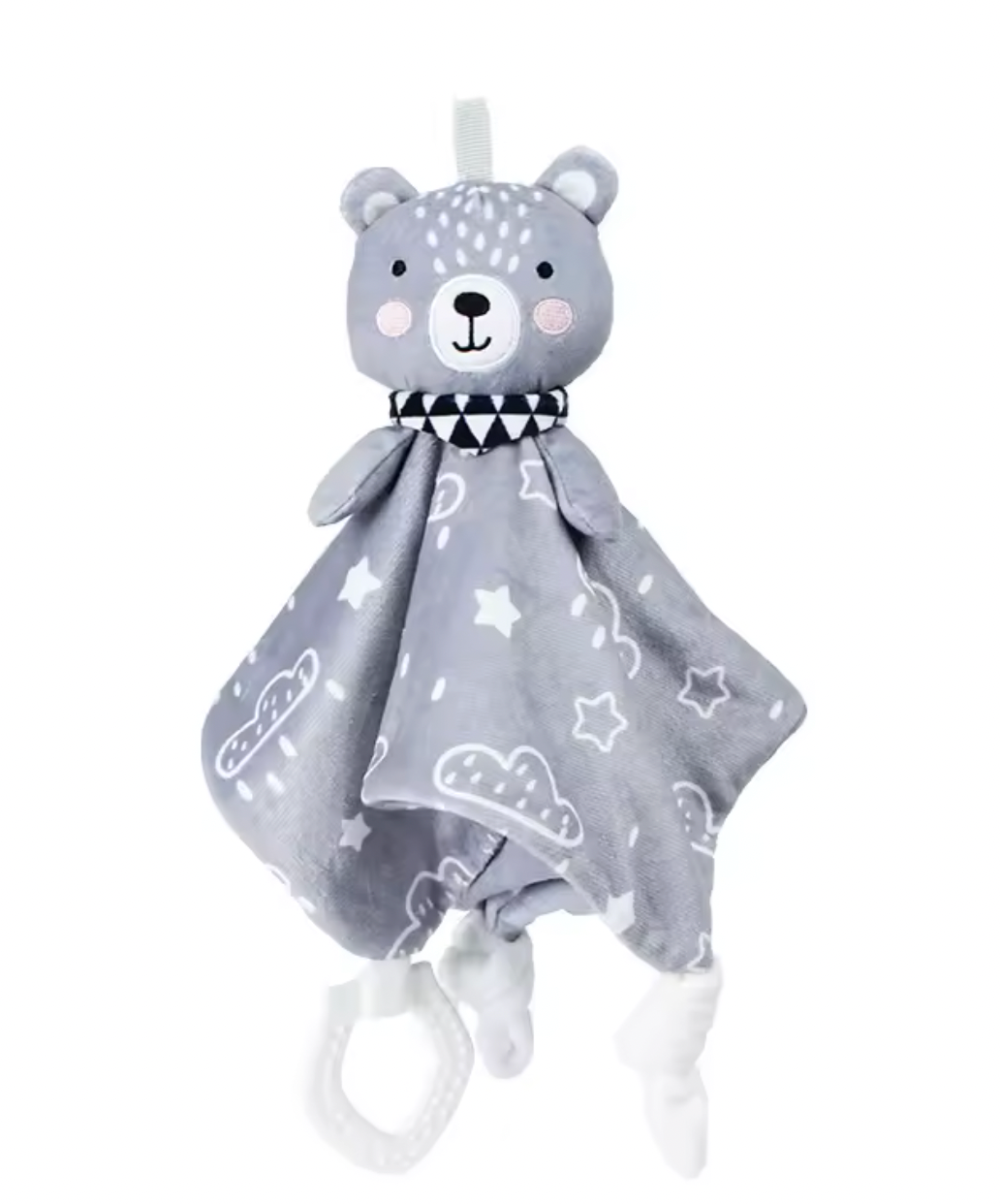 doudou bébé motifs boréal variante ourson