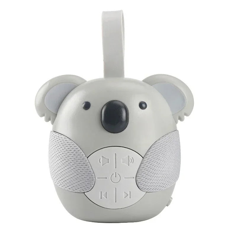 machine bruit blanc bébé animal koala gris musical gros plan